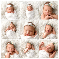 white & airy set variation so you can choose your best photo.( this collage is  made out of 9 photos